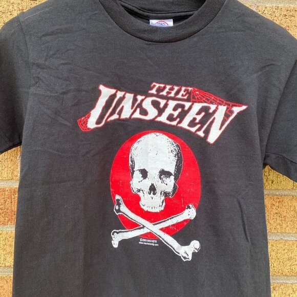 Vintage 2003 Machete The Unseen Band T Shirt Medium - Picture 7 of 9